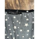 Acting Pro  black white stars sleeveless vest size MEDIUM Photo 1