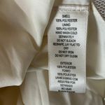 Eliza J One Shoulder Sparkly Polka Dot A-Line Evening Gown White and Gold SZ 12 Photo 10