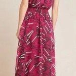 Anthropologie Maeve Kelli Maxi Halter Dress Size Small Photo 1
