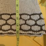 BOYAZI Crochet Knit Tank Top Women’s Beige Boho Handmade Style Sleeveless Sz XS Photo 5