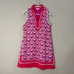 Entro  Shirt Sz S Pink Floral Scallop Boho Cottagecore Summer Feminine Fairy EUC Photo 2