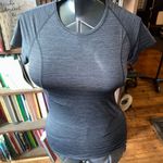 Zyia  black striped athletic short sleeve S  sporty shirt Photo 0