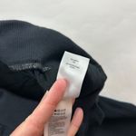 Lucky Brand Black Linen Blend Knit Waist Pull On Ankle Pant M Photo 4