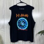 Hot Topic Def Leppard Adrenalize Album Merch Cut Off Muscle Tank Sleeveless Top size XL Photo 0