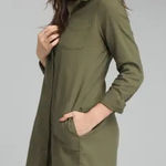 prAna  Yarrow Dress - Women's, Cargo‎ Green size medium Photo 0