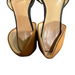 Merona  Two Toned Black and Tan D'orsay Flats Size 9.5‎ Photo 5