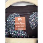 NWT Ben Hogan Short Sleeve Pixel Floral Athletic Dress Womens Size XL Black Photo 4