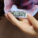 Audrey 3+1 tie dye pink and blue cowl neck dress Photo 2