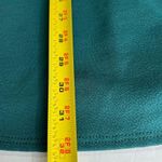 French Atmosphere  high neck halter hunter green mini dress pearl XL party dance Photo 7