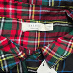 Harper Heritage NWT Francesca’s Raleigh Plaid Ruffle Flannel – Small Photo 3