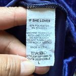 If She Loves Blue Velour Sweatshirt And Joggers Sweatpants Set Size L Size L Photo 6