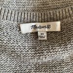Madewell Women’s Sweater XS Gray Crewneck Photo 3