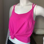 Athleta Pink Cross Strap  Tank Photo 0