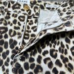 frame denim Frame Ali High Rise Cigarette Leopard Print Jeans Womens 27 Trendy Fashionable Photo 6
