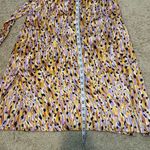 Jacqueline De Yong JDY Fifi printed 3/4‎ sleeve midi dress size EU34 US size 4 Gold Photo 14