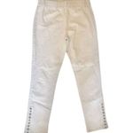 Soft Surroundings Khaki Chinos Stud Snap Elastic Waistband Pants LARGE Photo 0