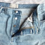 Everlane Women’s High Rise Button Fly Cheeky Blue Denim Jeans Plus 32 Regular Photo 7