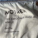 Mother SZ 28 The Swooner Rascal Ankle Jeans Let’s Trip Zip Photo 9