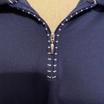 IZOD  golf blue 3/4 zip polo in medium Photo 1
