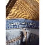 American Eagle Denim Shorts Women Sz 2 Blue 90s Boyfriend Distressed Photo 3