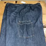 Westbound  Dark Blue Relaxed Wide leg Frayed Hem Jeans Size 20W Photo 5