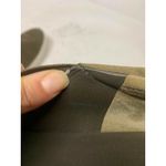 Vince . Warren Slip-On Platform Sneaker Olive Green Satin Size 9.5 Photo 7