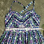 Band of Gypsies Abstract Fit & Flare Summer Dress Photo 3
