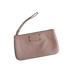 Kate Spade  Pink Pebble Leather Wristlet Clutch Photo 2