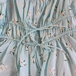 Kate Spade light blue floral peplum blouse Photo 1