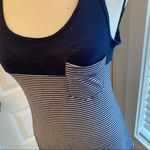 Papaya || Navy/white razorback tank Photo 2