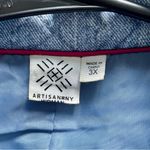 Artisan NY Zipper Front Quilted Vest Size 3X Photo 8