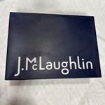 J. McLaughlin  Shauna Suede Golden Tan Stacked Block Heel Sandals Shoe Sz US 9.5M Photo 12