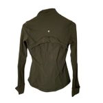 Lululemon  define jacket olive green women's size 6 Photo 1