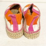 Diane Von Furstenberg Diane Von Furstenburg DVF Size 9 Colorblock Espadrille Slip on Flat Photo 5