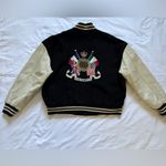 The Limited Vintage  Unisex Varsity Jacket Leather Size M/L International Style Photo 4