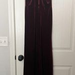 Jenny Yoo  Collection Sullivan Velvet Dress Dark Berry Photo 4
