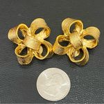 Vintage KJL Kenneth Jay Lane Textured Gold Photo 7