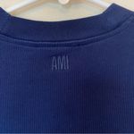 AMI Alexandre Mattiussi Embroidered Logo Cropped Crewneck T Photo 10