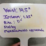 BDG  Women’s Dree Pieced Camo High-Rise Cheeky Jean Short Size 29 Photo 8