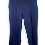 Crosby Blue Belted Culotte Dress Pants Size 12 Photo 0