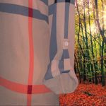 Amaryllis lightweight tan plaid dress Tan Size XL Photo 4