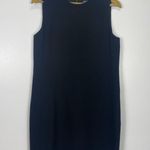 Vince  Classic Black 100% Silk Sleeveless Dress Photo 4