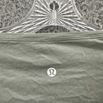 Lululemon  Back In Action Long Sleeve Misty Moss Athleisure Yoga Women's 4 Photo 2