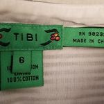 Tibi {6}  Striped Floral Eyelet Hem Strapless Dress Photo 9