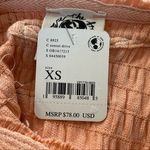 Free People NWT‎ -  Care Red Delicious T-Shirt Top in Sunset Peach Orange Size XS Photo 3