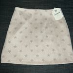 Altar'd State altar’d state suede crème star skirt Photo 0
