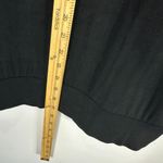 Chico's Travelers by Black Cold Shoulder Top Womens Size 2 Resort Minimalist Boho Photo 3