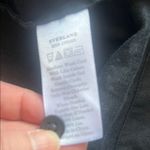 Everlane 100% Linen Black Short Sleeve Button Down Shirt Size 2 Photo 5