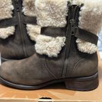 UGG Blayre Buckle Boots Size 7 Shearling Suede Leather Photo 7