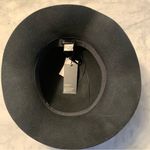 Morgan Taylor NWT  Women's Hat Black 100% Wool Australia Adjustable Photo 2